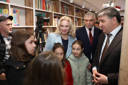 В Дагестане открылась ещё одна модельная библиотека нового поколения