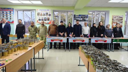 В Магарамкентском районе состоялась акция «Окопные свечи. Тепло Самура»