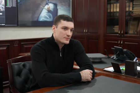 Корголи Корголиев встретился с Халидом Магомедовым, принявшим решение отправиться в зону СВО