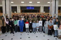 В Дагестане состоялась Всероссийская патриотическая акция «Портрет героя»